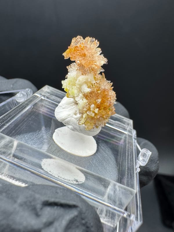 Creedite from Guizhou, China, individual mineral specimen view 3