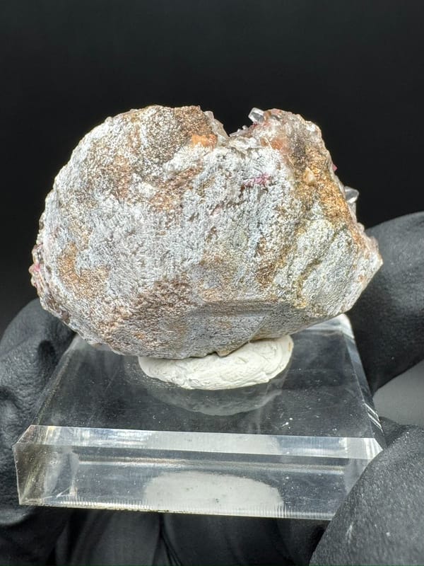 Unidentified pink mineral from Morocco, individual mineral specimen view 3