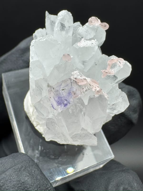 Fluorite from Wuzhou, Guangxi, China, individual mineral specimen view 7