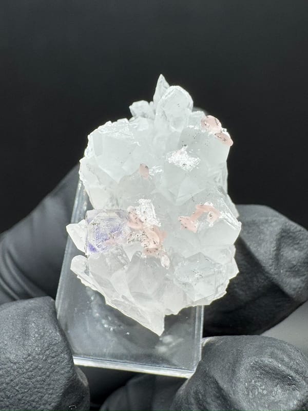 Fluorite from Wuzhou, Guangxi, China, individual mineral specimen view 8