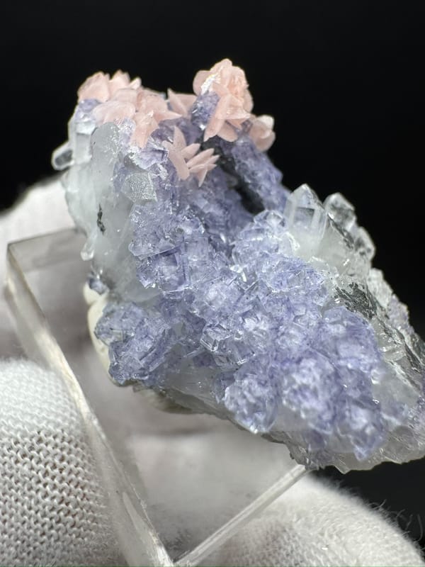 Fluorite from Wuzhou, Guangxi, China, individual mineral specimen view 7