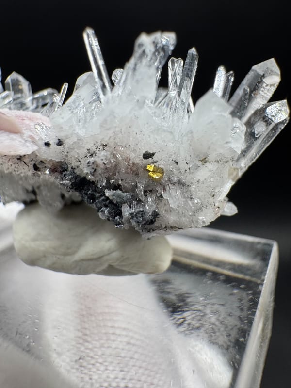 Galena from Wuzhou, Guangxi, China, individual mineral specimen view 2