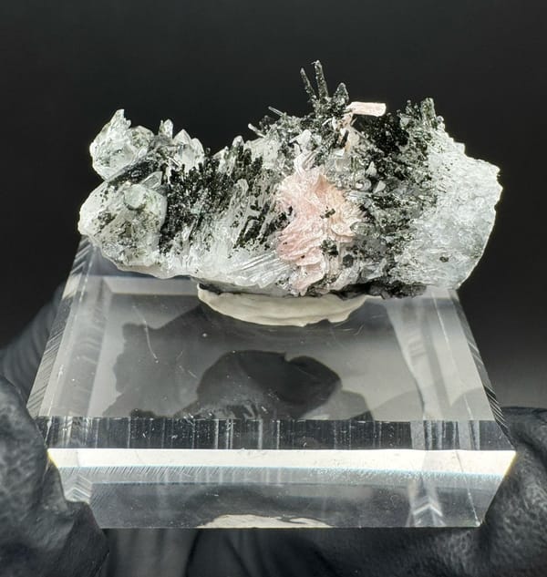 Rhodochrosite from Wuzhou, Guangxi, China, individual mineral specimen view 1