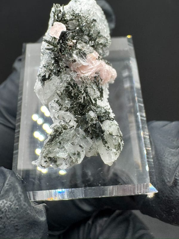 Rhodochrosite from Wuzhou, Guangxi, China, individual mineral specimen view 3
