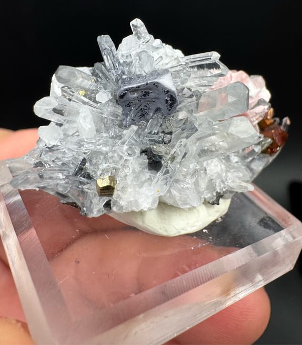 Pyrite from Wuzhou, Guangxi, China, individual mineral specimen view 3