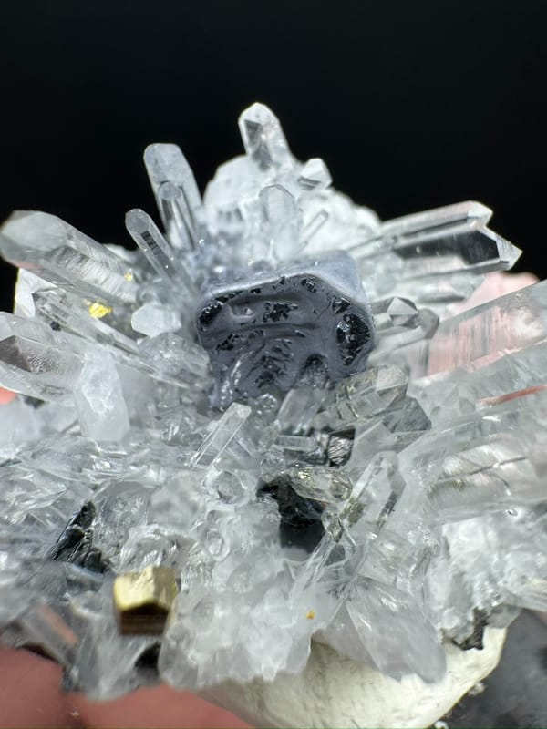 Pyrite from Wuzhou, Guangxi, China, individual mineral specimen view 5