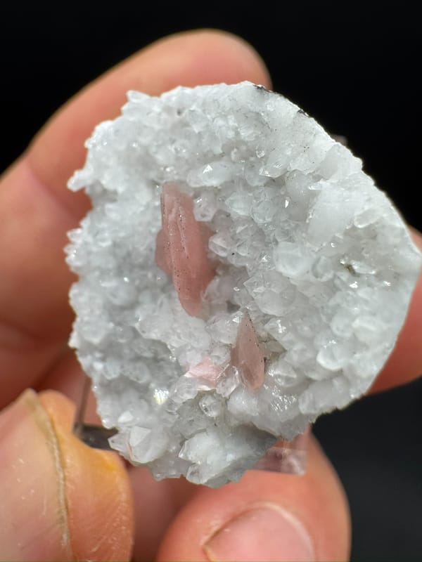 Rhodochrosite from Wuzhou, Guangxi, China, individual mineral specimen view 8