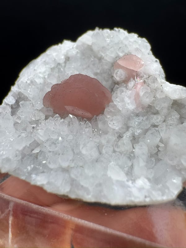 Rhodochrosite from Wuzhou, Guangxi, China, individual mineral specimen view 9
