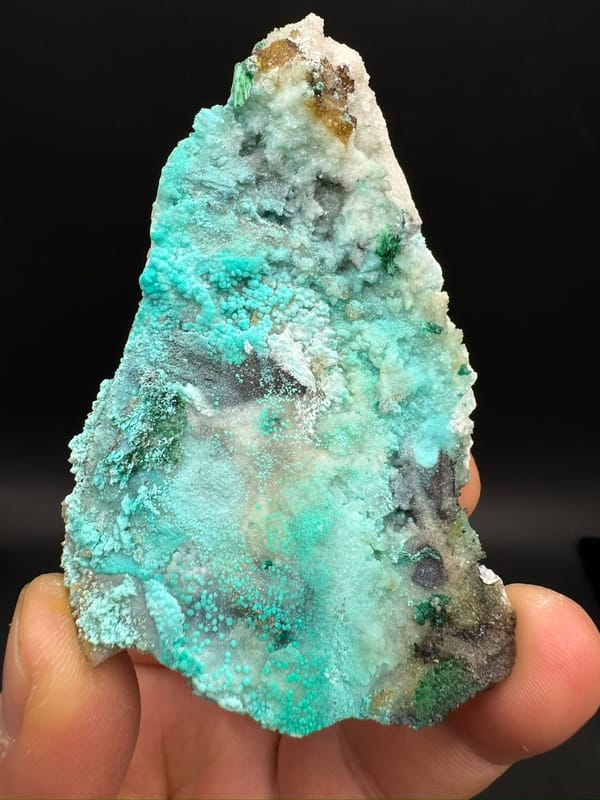 Gibbsite from Guizhou, China, individual mineral specimen view 1