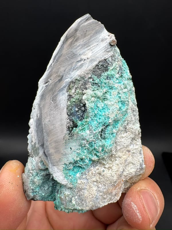 Gibbsite from Guizhou, China, individual mineral specimen view 4