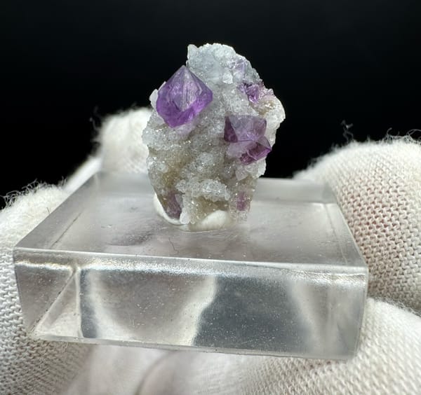 Fluorite from Inner Mongolia, China, individual mineral specimen view 1