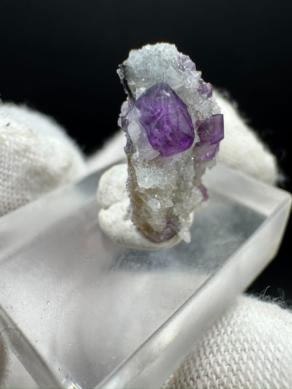 Fluorite from Inner Mongolia, China, individual mineral specimen view 3