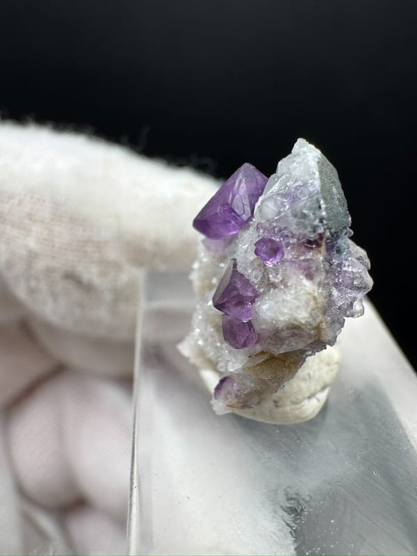 Fluorite from Inner Mongolia, China, individual mineral specimen view 4