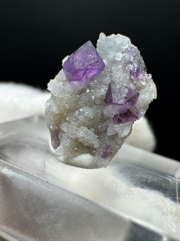 Fluorite from Inner Mongolia, China, individual mineral specimen view 6