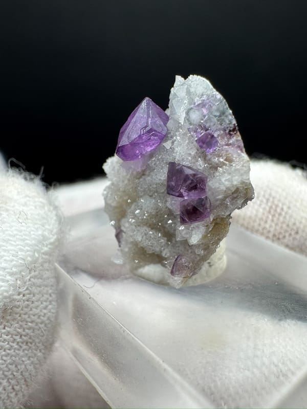 Fluorite from Inner Mongolia, China, individual mineral specimen view 7