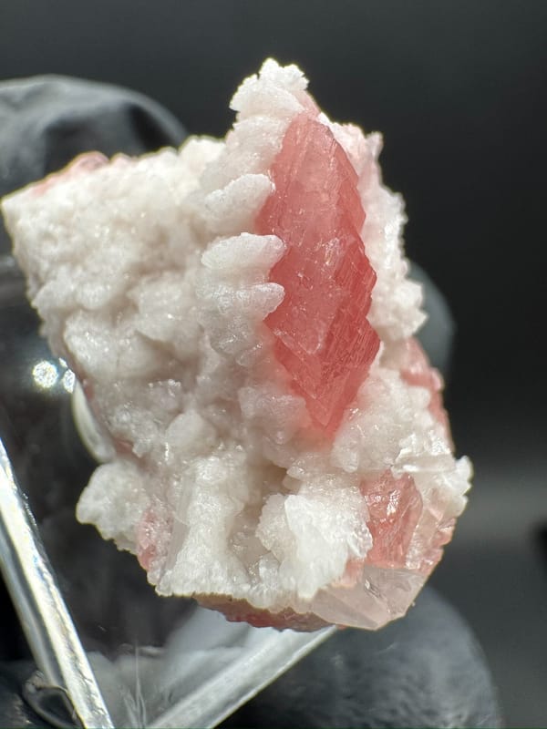 Rhodochrosite from Wuzhou, Guangxi, China, individual mineral specimen view 7