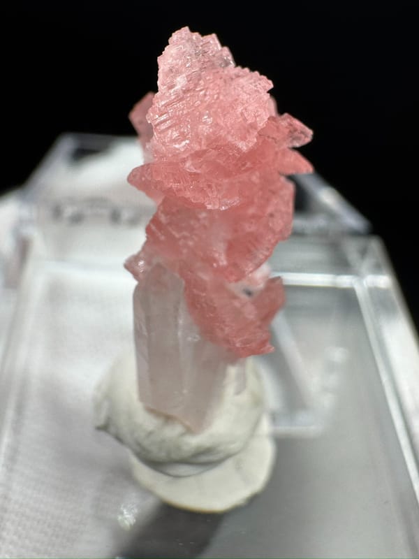Rhodochrosite from Wuzhou, Guangxi, China, individual mineral specimen view 7