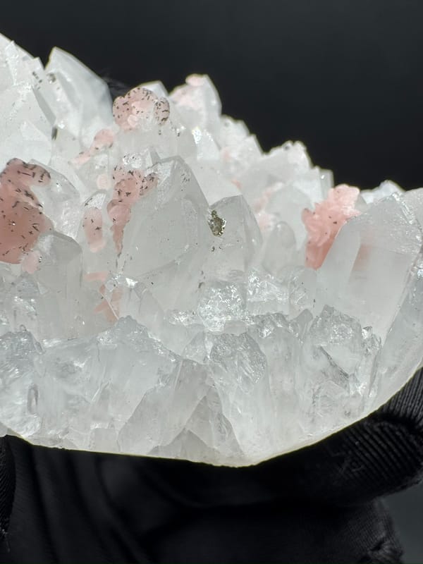 Rhodochrosite from Wuzhou, Guangxi, China, individual mineral specimen view 7