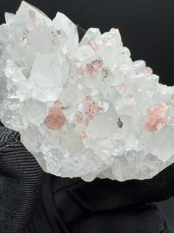 Rhodochrosite from Wuzhou, Guangxi, China, individual mineral specimen view 8