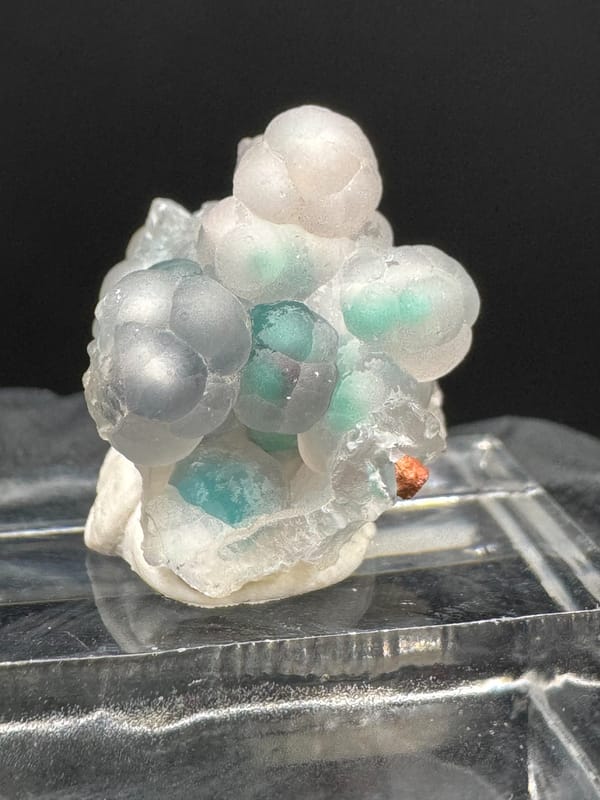 Chalcedony from Indonesia, individual mineral specimen view 2