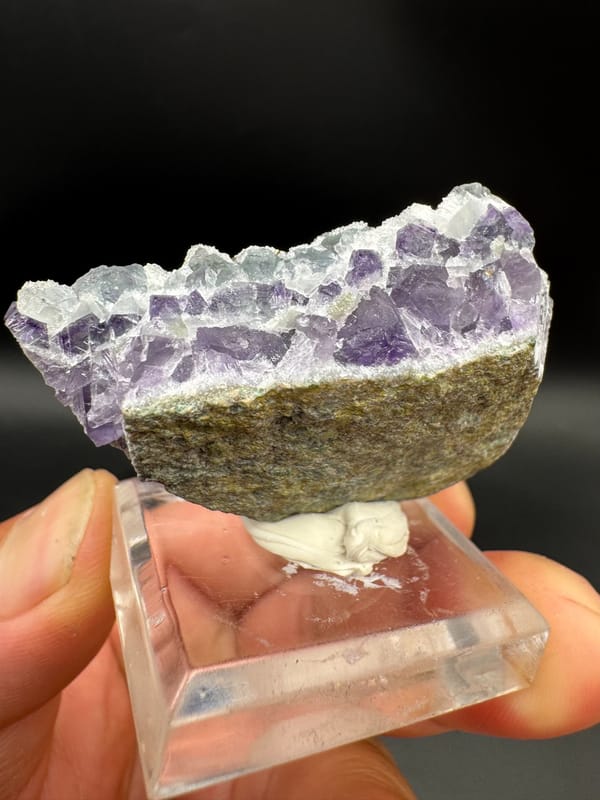 Fluorite from Guizhou, China, individual mineral specimen view 5