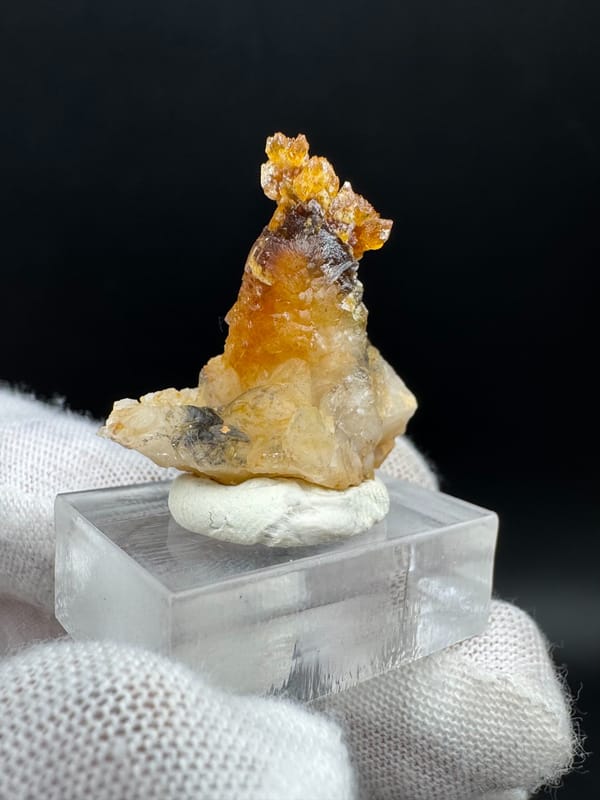 Calcite from Guizhou, China, individual mineral specimen view 2