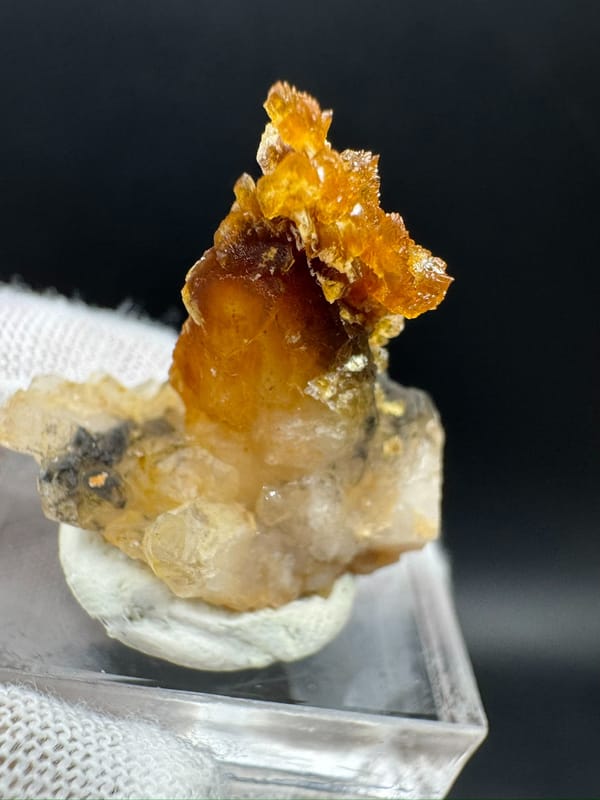 Calcite from Guizhou, China, individual mineral specimen view 7