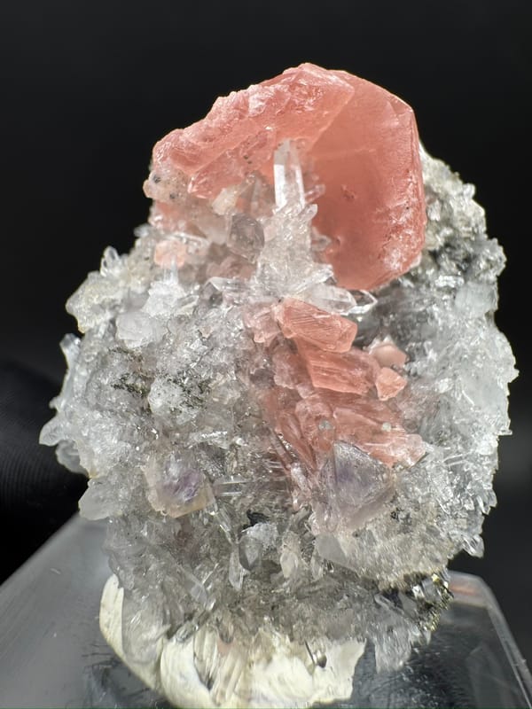 Rhodochrosite from Guangxi, China, individual mineral specimen view 5