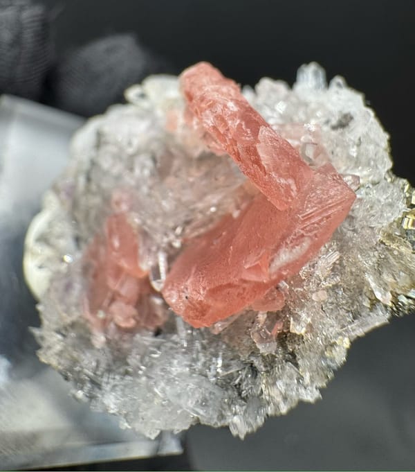 Rhodochrosite from Guangxi, China, individual mineral specimen view 7