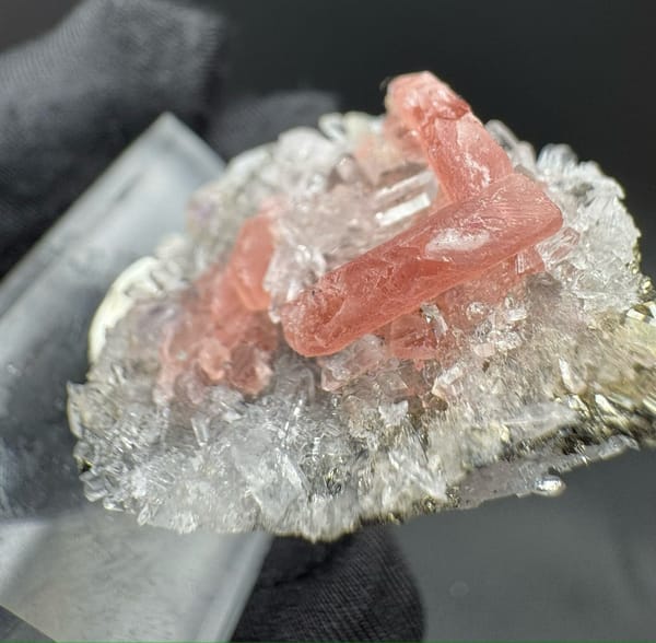 Rhodochrosite from Guangxi, China, individual mineral specimen view 8