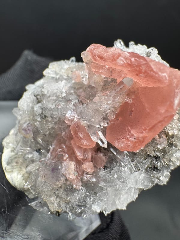 Rhodochrosite from Guangxi, China, individual mineral specimen view 9