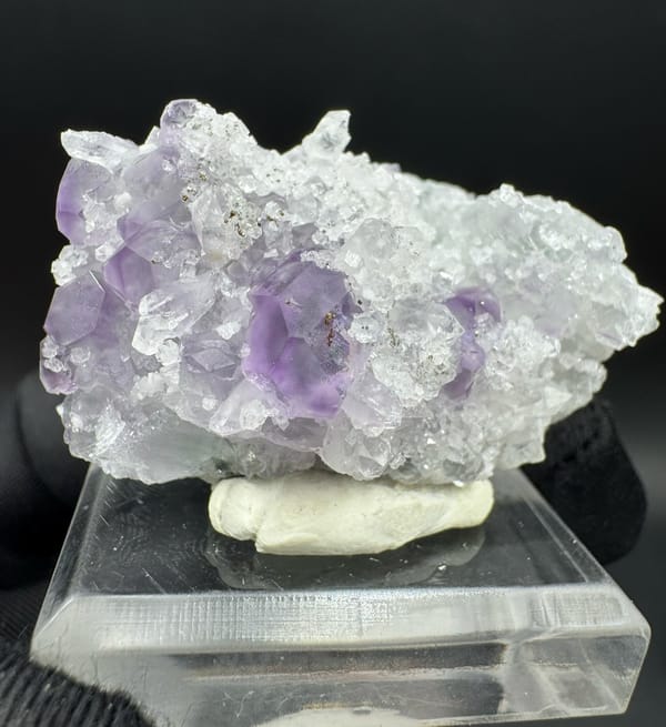 Fluorite from Fujian, China, individual mineral specimen view 1