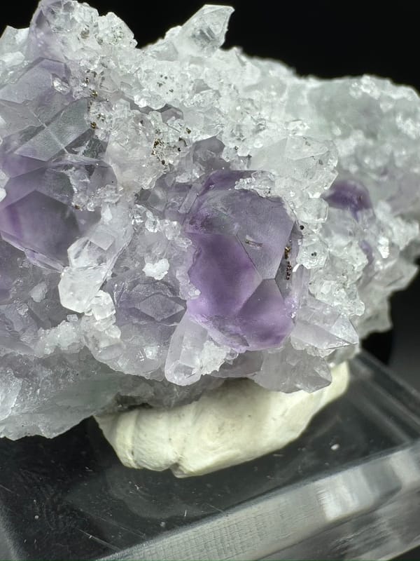 Fluorite from Fujian, China, individual mineral specimen view 3