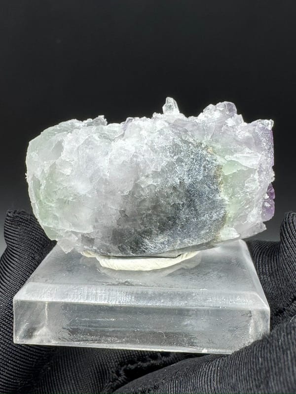 Fluorite from Fujian, China, individual mineral specimen view 6