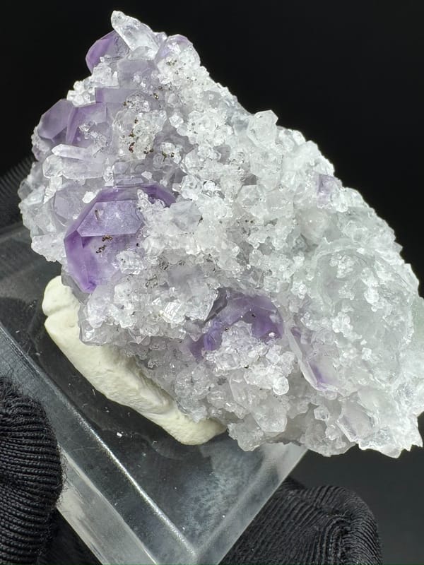 Fluorite from Fujian, China, individual mineral specimen view 8