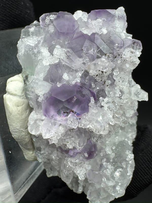 Fluorite from Fujian, China, individual mineral specimen view 9