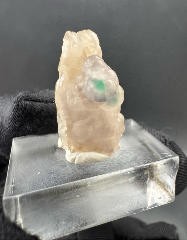 Chalcedony from Indonesia, individual mineral specimen view 2
