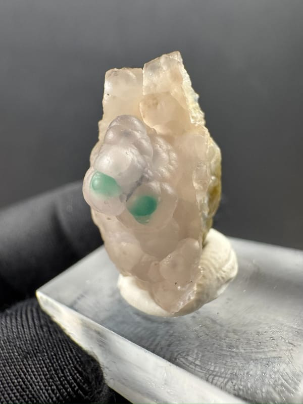 Chalcedony from Indonesia, individual mineral specimen view 8