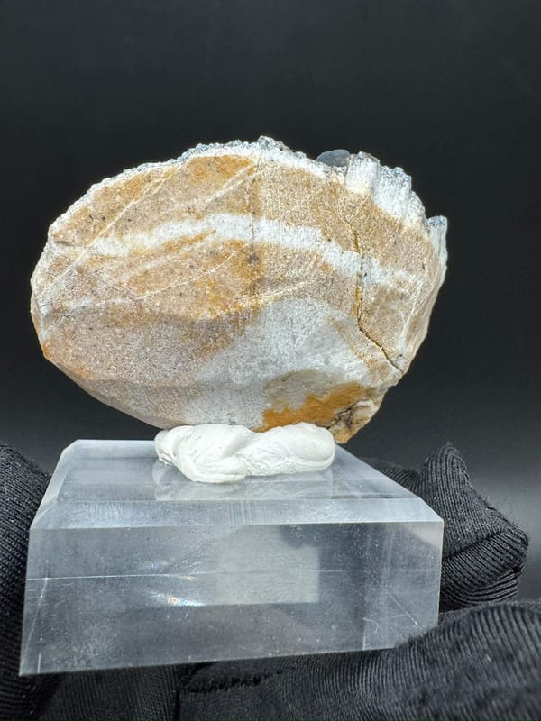 Plumbogummite from Guangxi, China, individual mineral specimen view 4