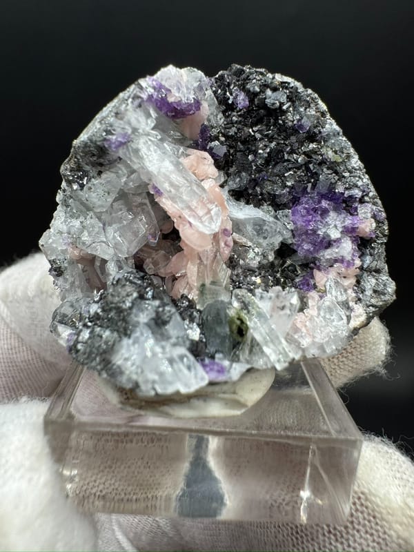 Rhodochrosite from Guangxi, China, individual mineral specimen view 1
