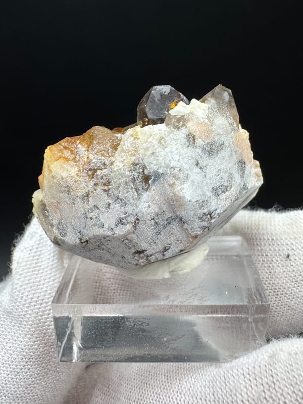 Spessartine from Fujian, China, individual mineral specimen view 3