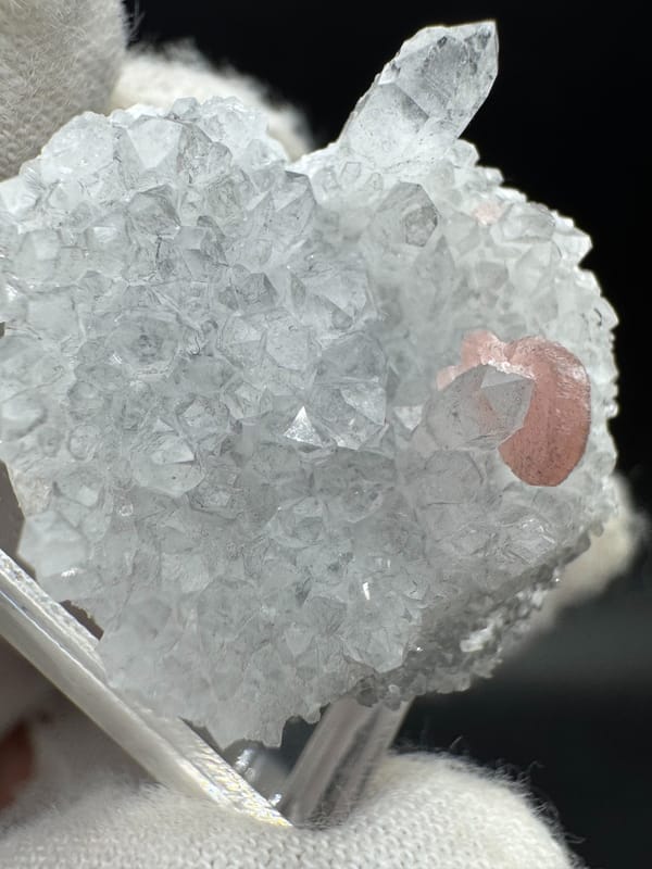Rhodochrosite from Guangxi, China, individual mineral specimen view 2