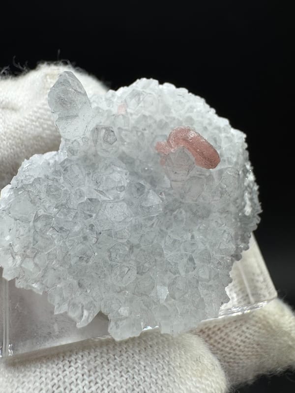 Rhodochrosite from Guangxi, China, individual mineral specimen view 3
