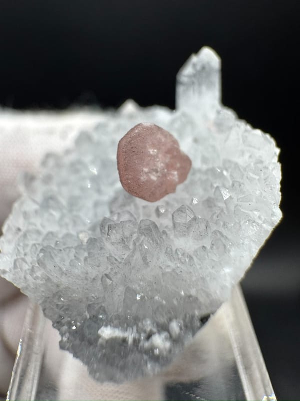 Rhodochrosite from Guangxi, China, individual mineral specimen view 5