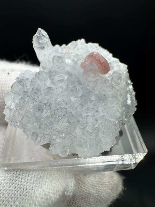 Rhodochrosite from Guangxi, China, individual mineral specimen view 7