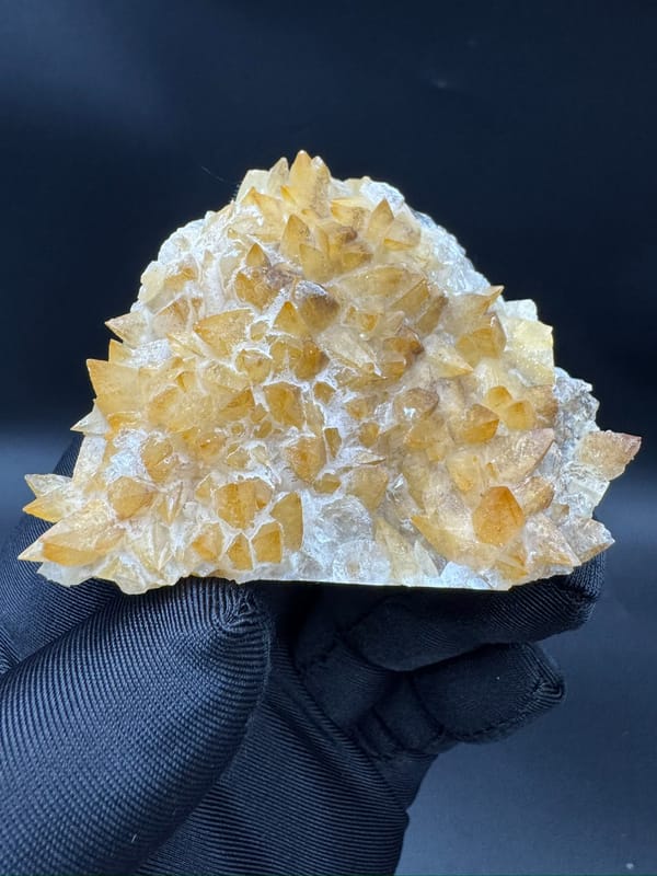 Calcite from Yunnan, China, individual mineral specimen view 1