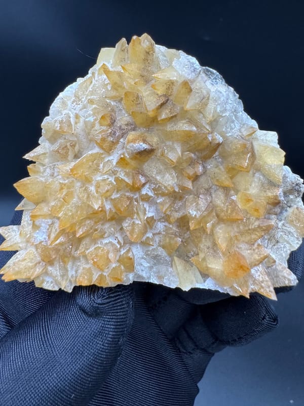 Calcite from Yunnan, China, individual mineral specimen view 4