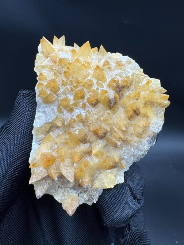 Calcite from Yunnan, China, individual mineral specimen view 8