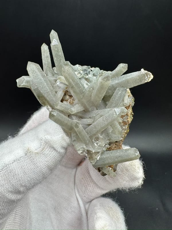 Quartz from Inner Mongolia, China, individual mineral specimen view 2