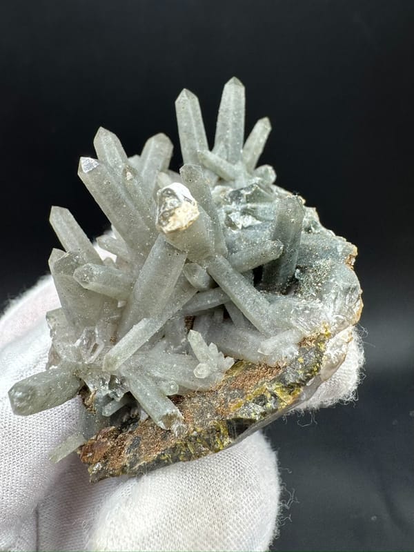 Quartz from Inner Mongolia, China, individual mineral specimen view 7